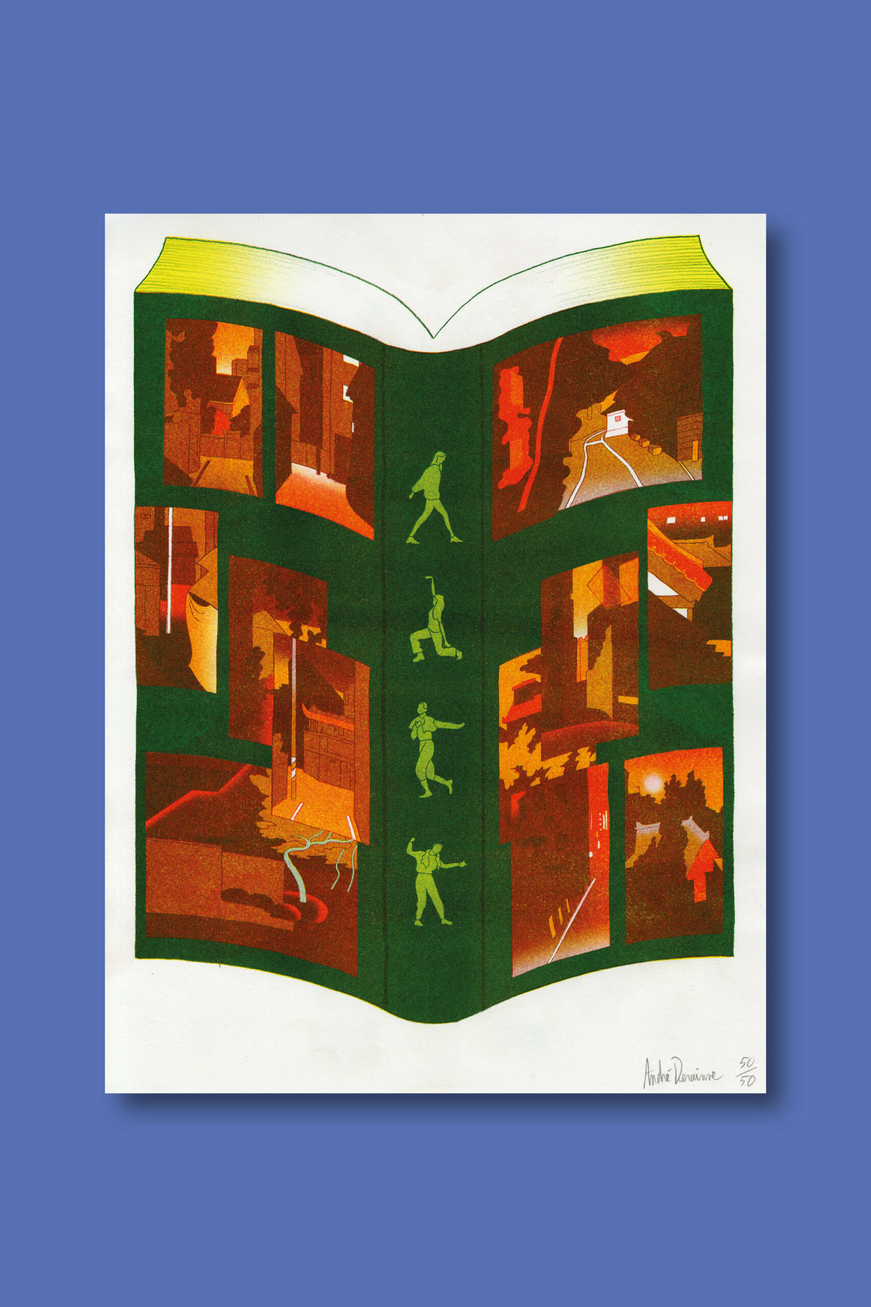 Poster « BOOM BOOM BOOK » de André Derainne