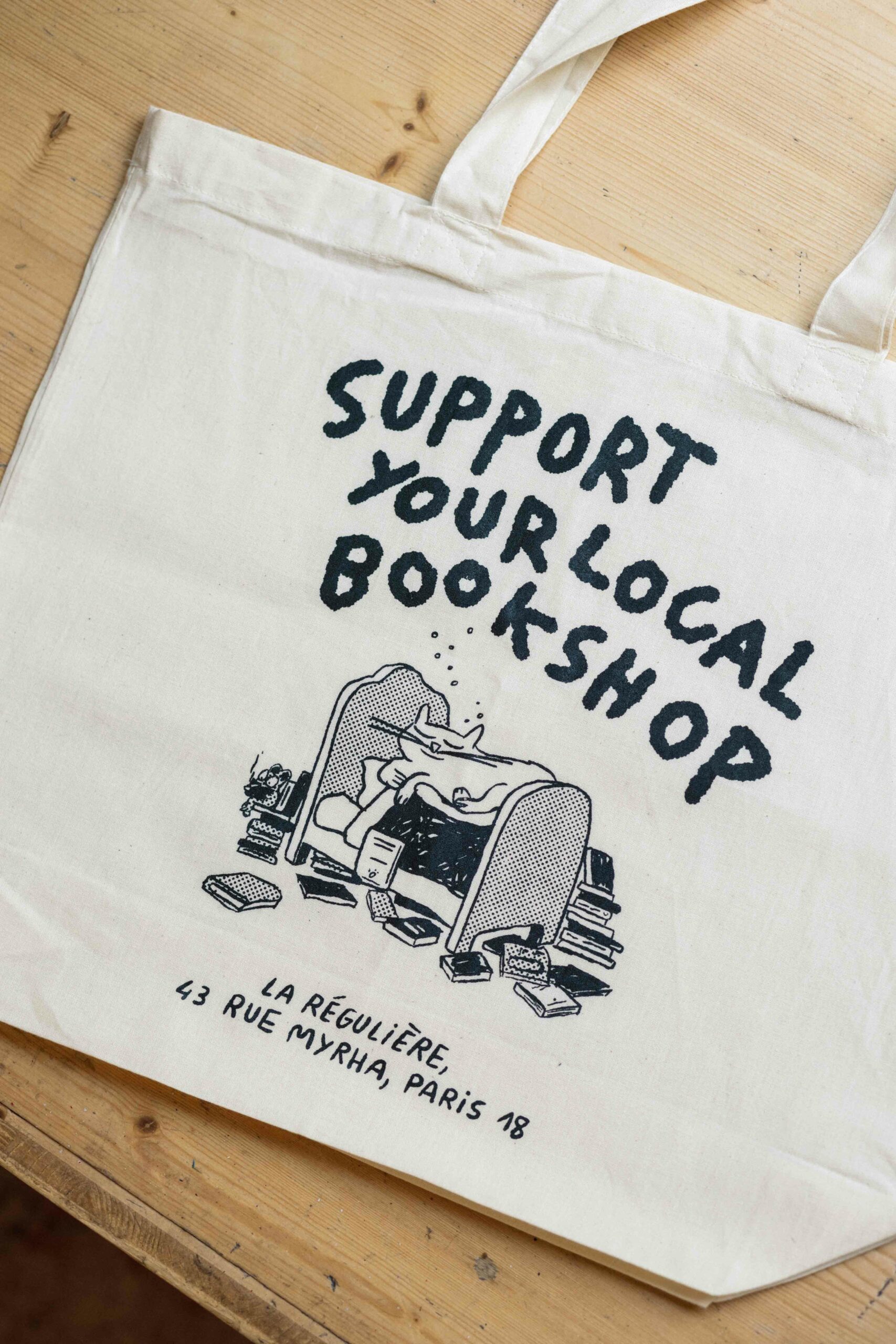 Tote bag Support your local bookshop