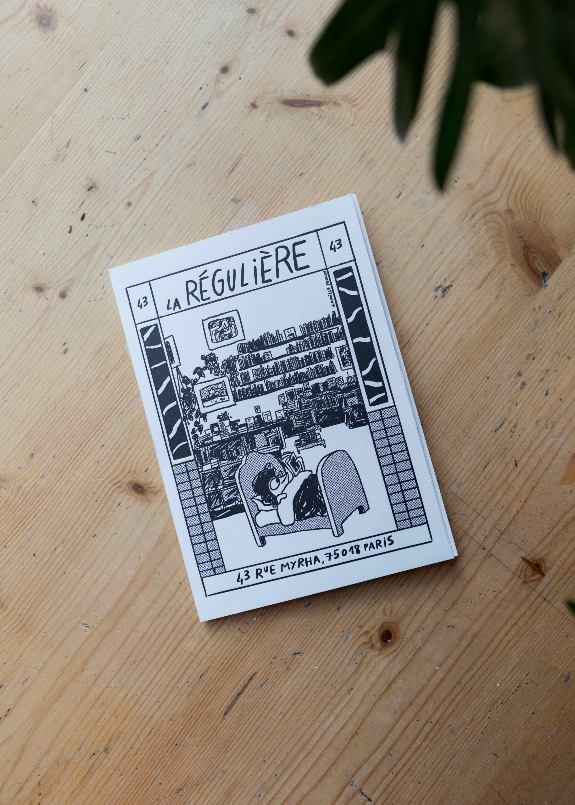 Carnet La Régulière x Camille Foucou